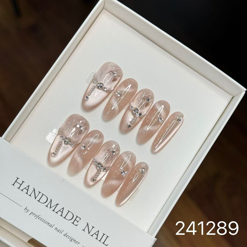 1031- Handmade press on nails fake nails removable