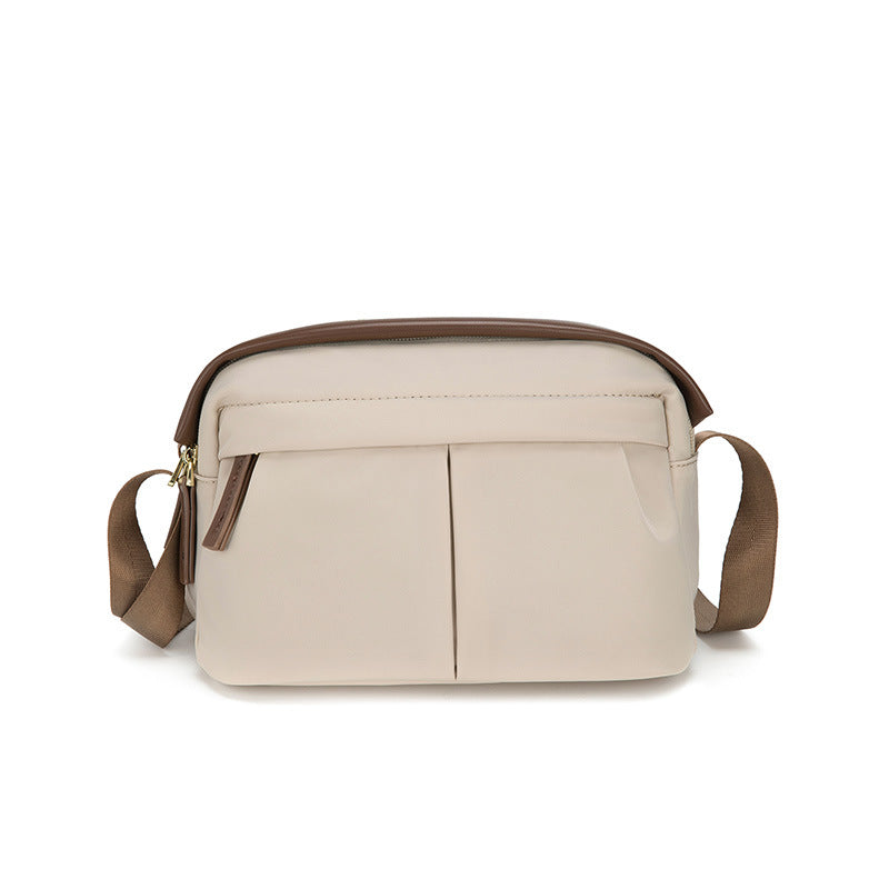 Small women's crossbody bag, fashionable small bag versatile, shoulder bag commuting solid color, simple square bag small