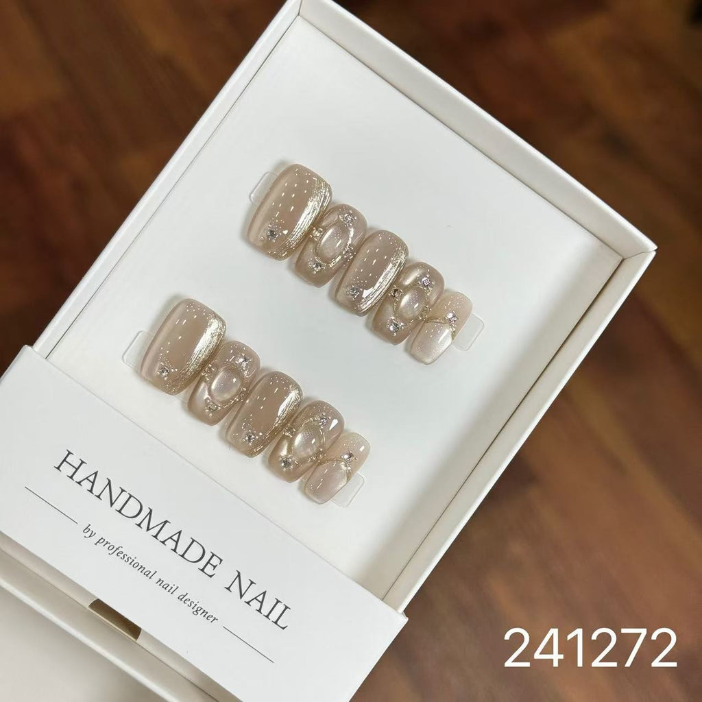 1031- Handmade press on nails fake nails removable