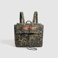 Girls Backpack - Stylish Female Leopard Print Backpack, Perfect Schoolbag for Ladies, Travel-Light Large Capacity Backpack Purse