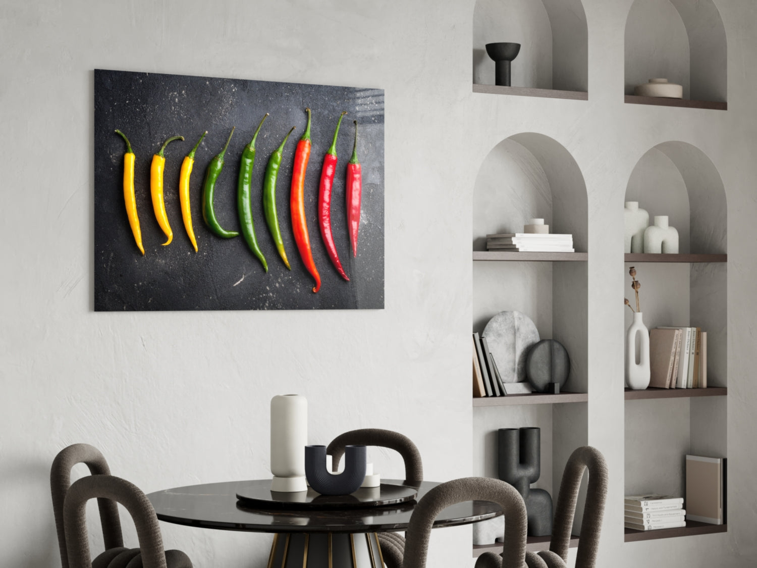 Pepper Glass Wall Art