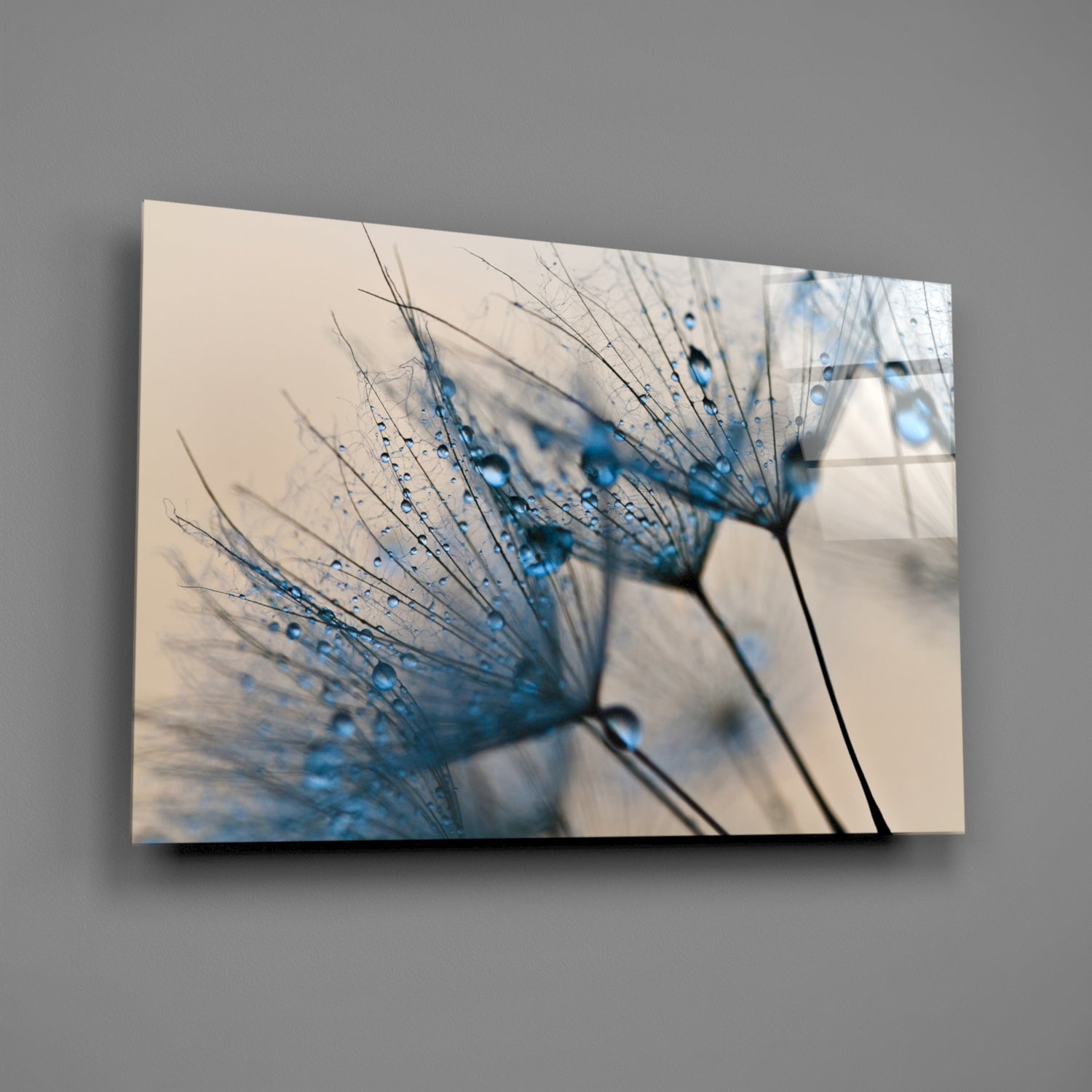Flower Glass Wall Art