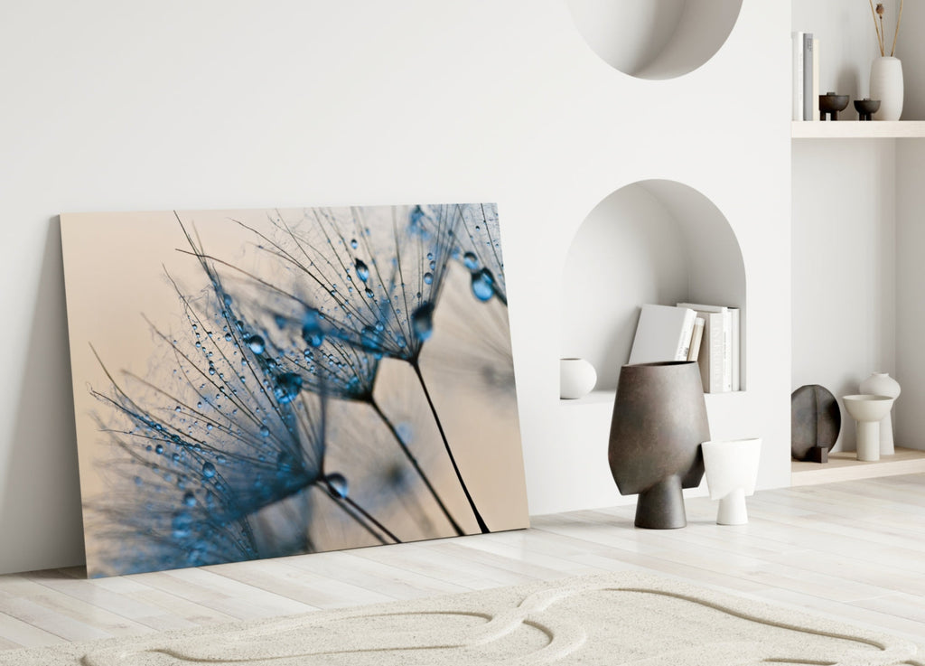 Flower Glass Wall Art