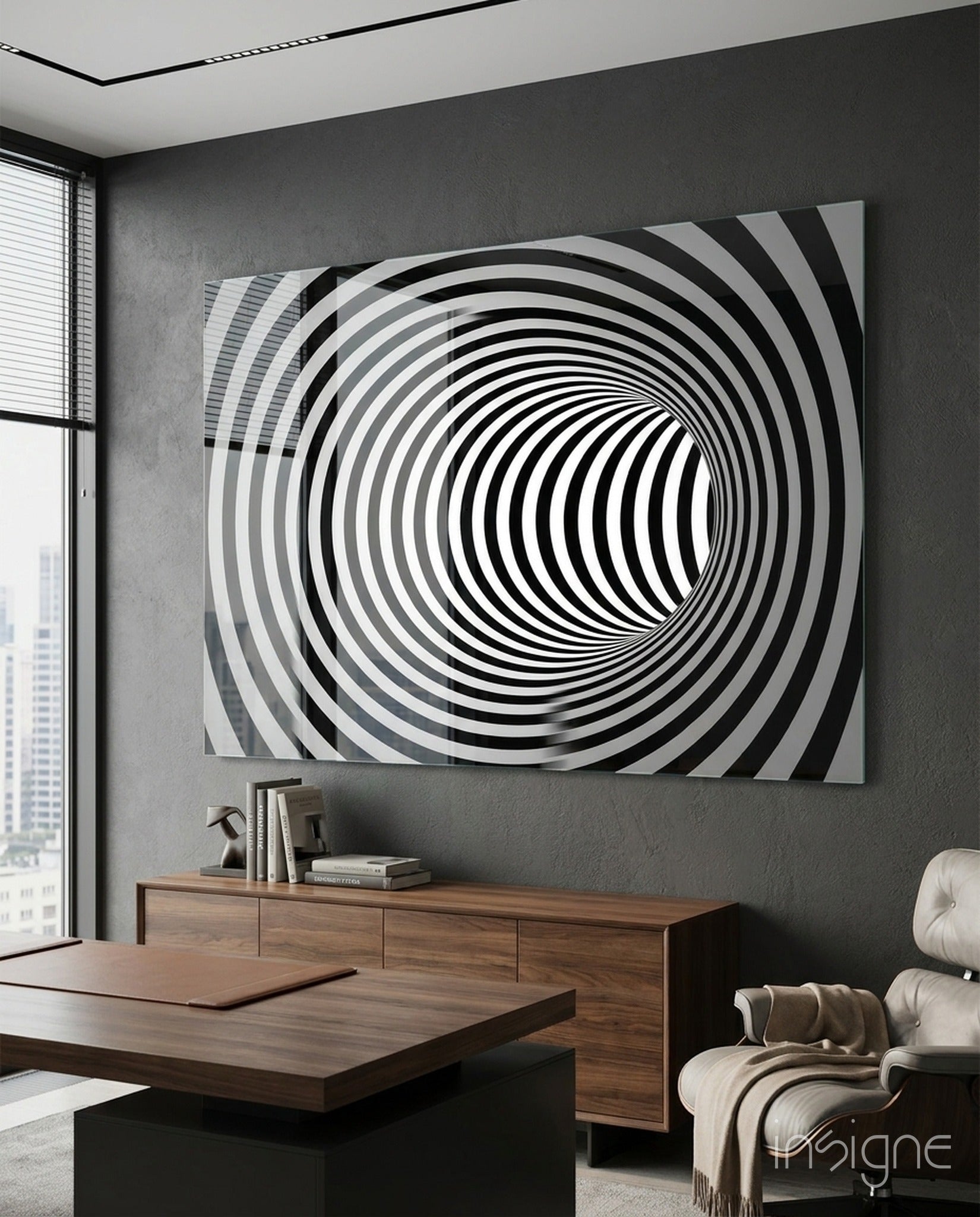 Illusion Glass Wall Art