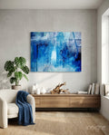 Abstract Glass Wall Art