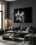 Flower Glass Wall Art