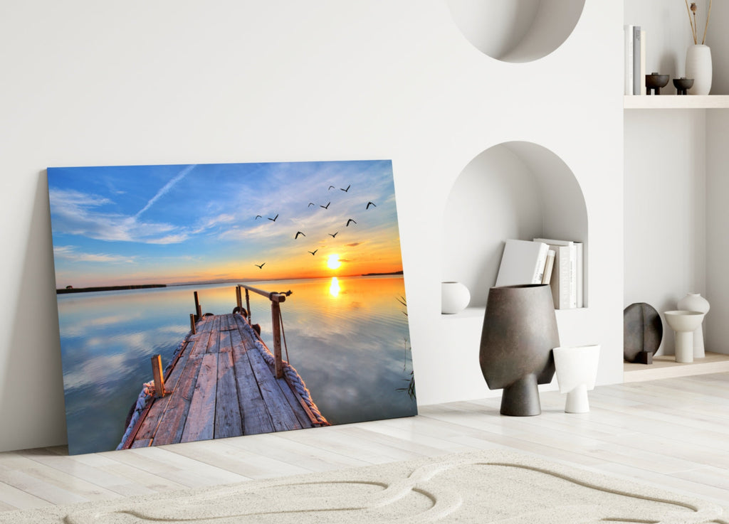 Dock Glass Wall Art