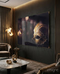 Venetian Mask Glass Wall Art