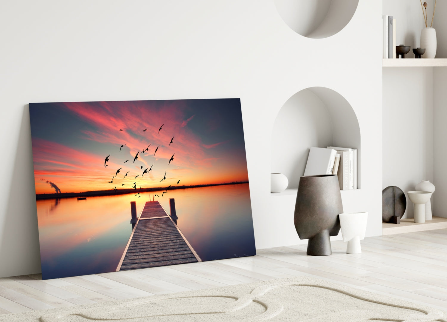 Dock Glass Wall Art