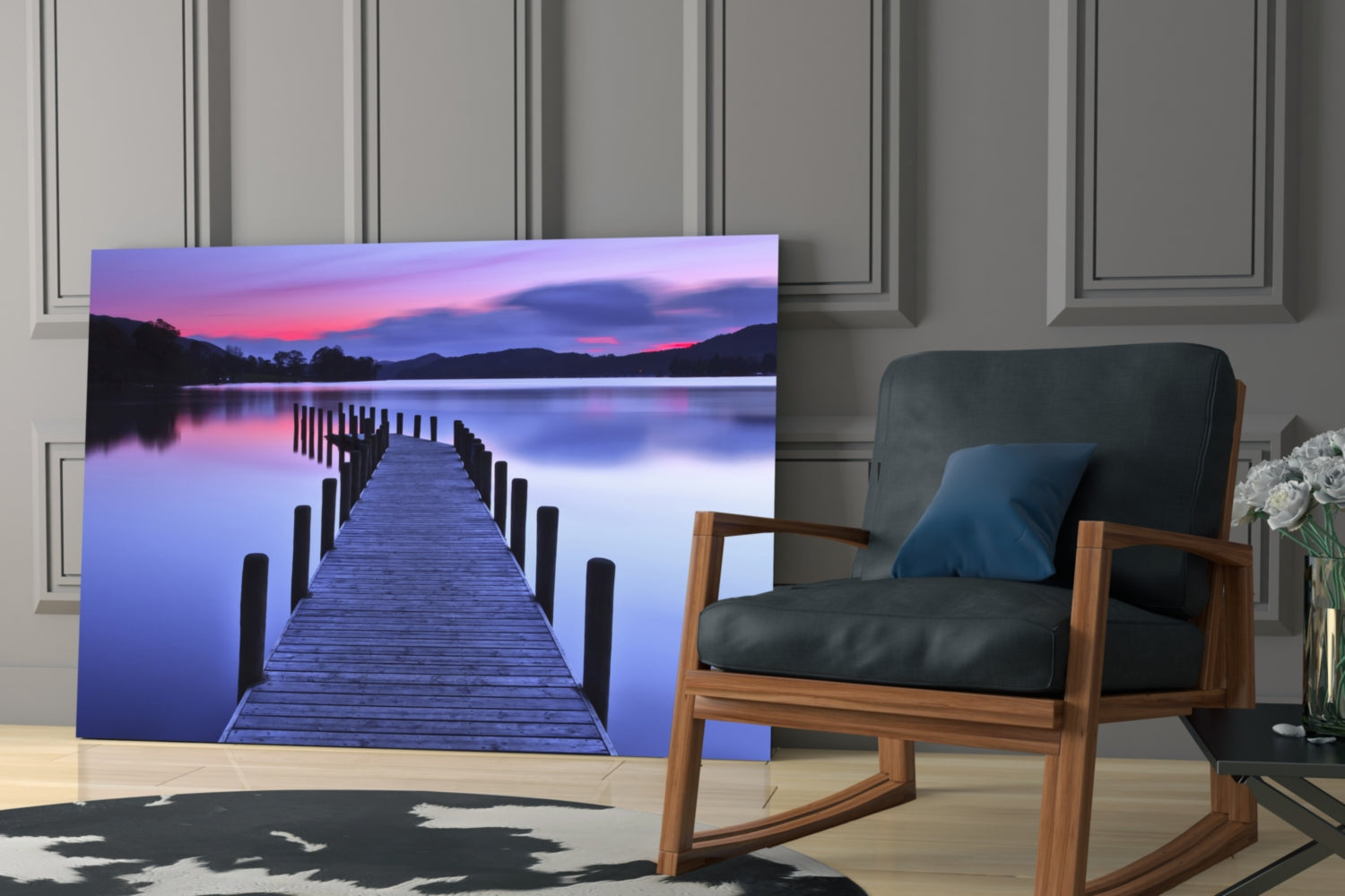 Dock Glass Wall Art