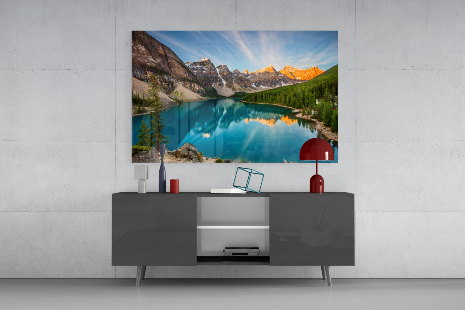 Lake Glass Wall Art