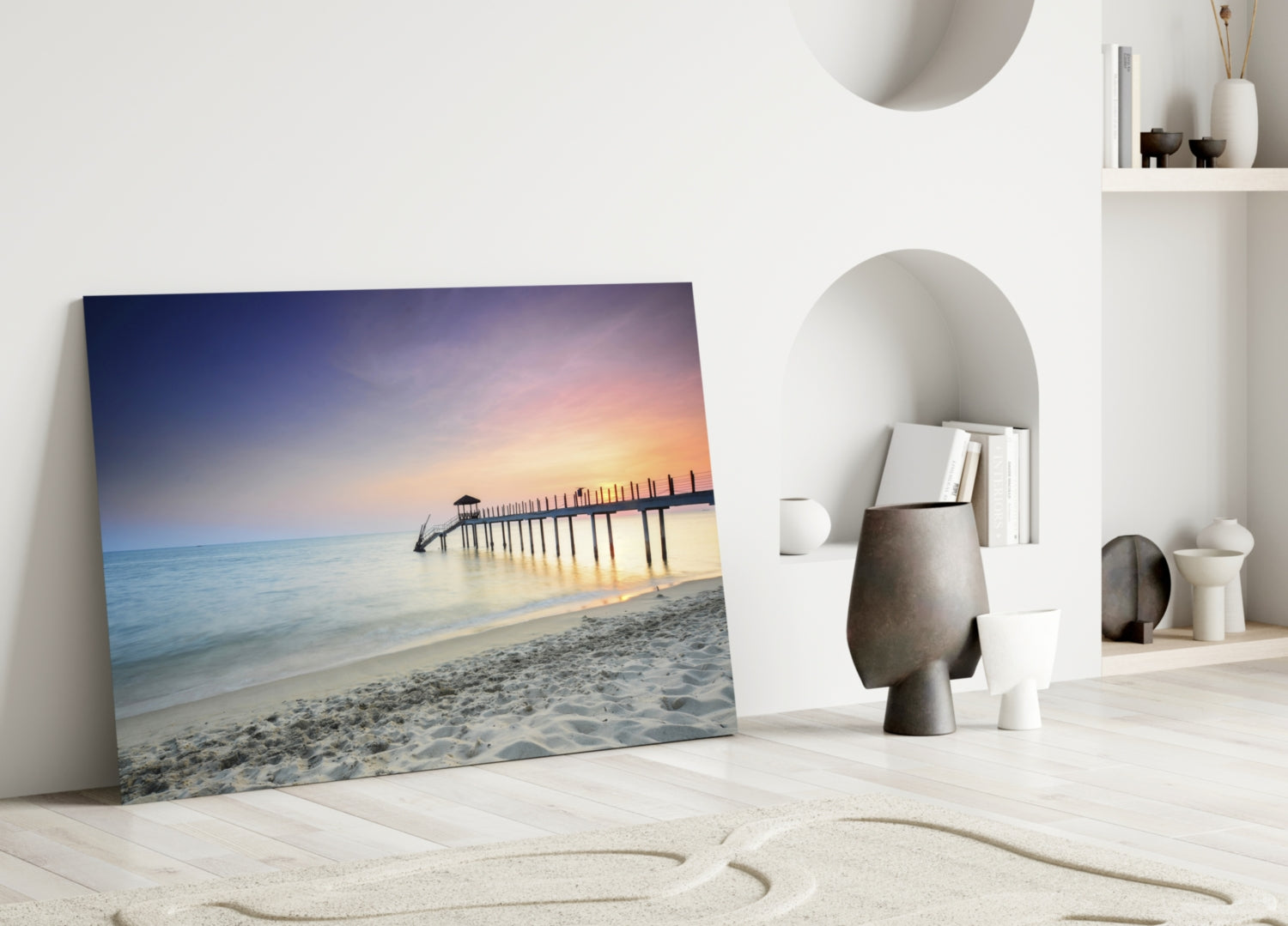 Dock Glass Wall Art