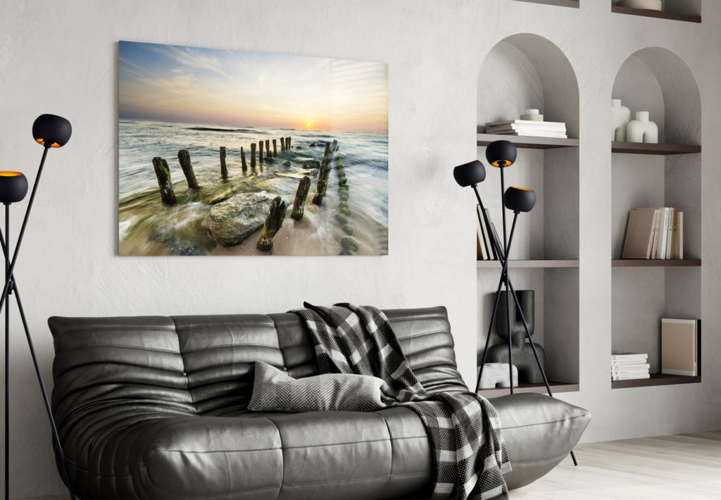 Dock Glass Wall Art