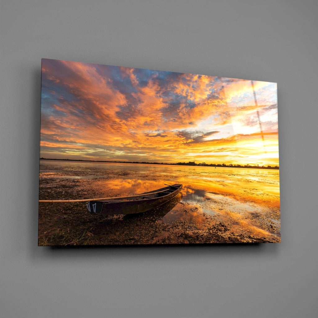 Lake Glass Wall Art