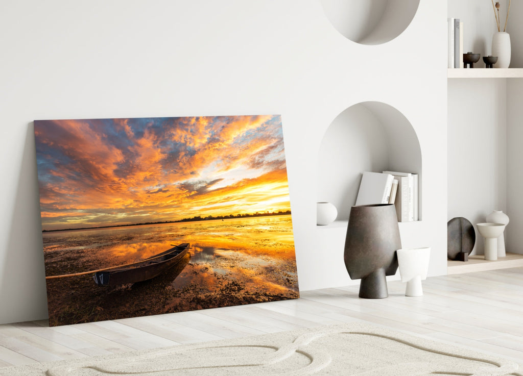 Lake Glass Wall Art