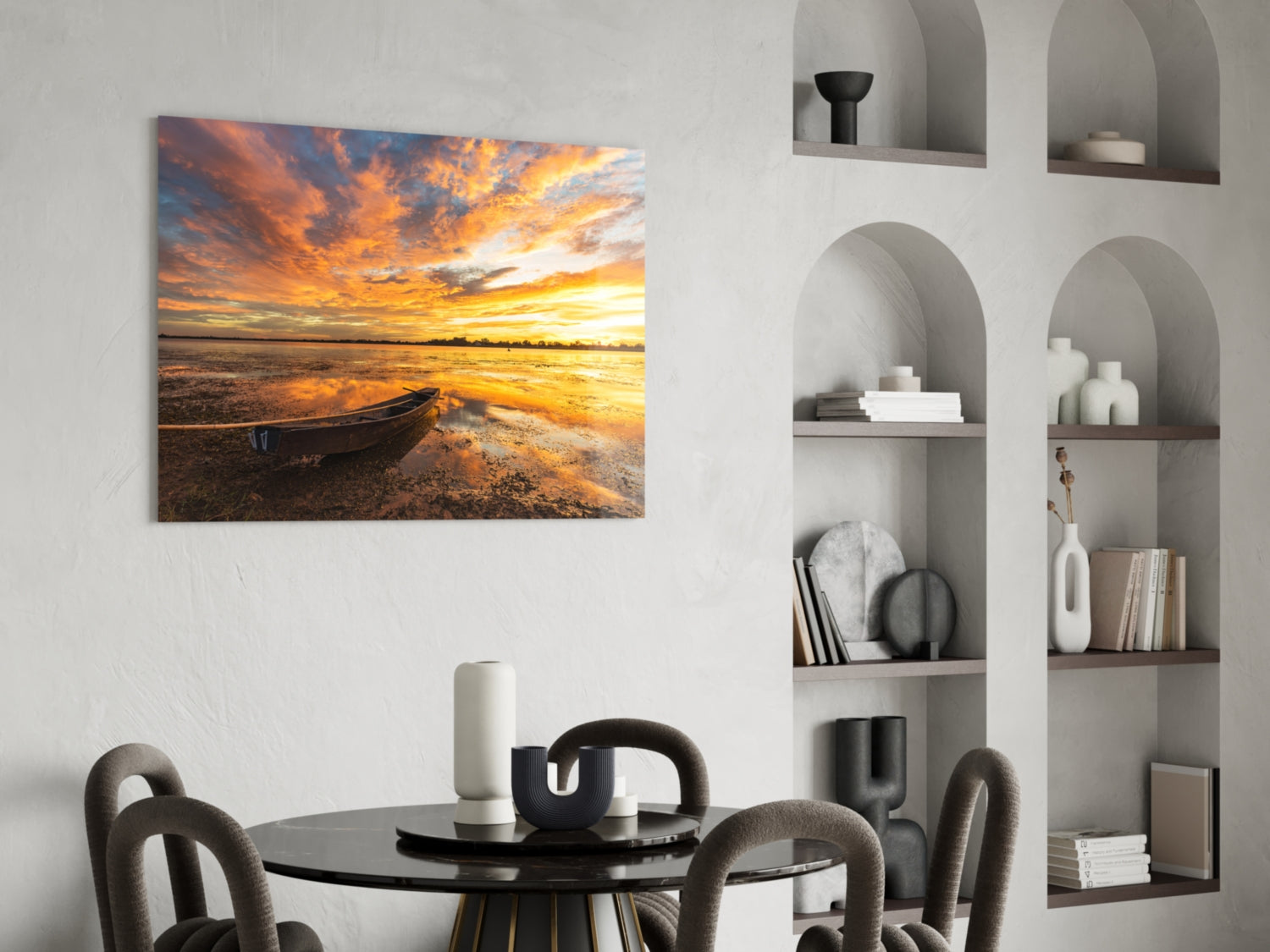 Lake Glass Wall Art