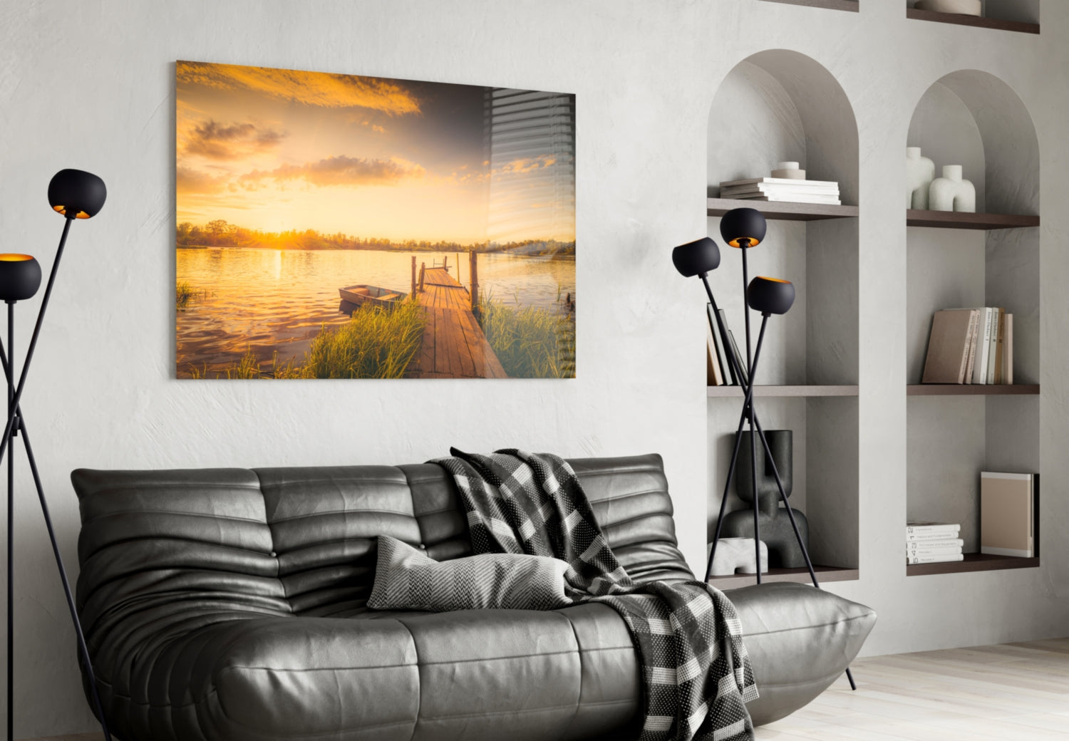 Dock Glass Wall Art