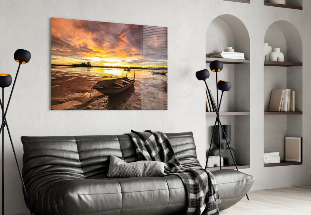 Lake Glass Wall Art