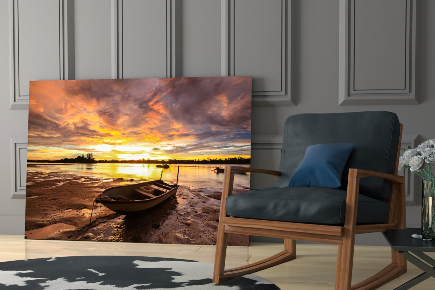 Lake Glass Wall Art
