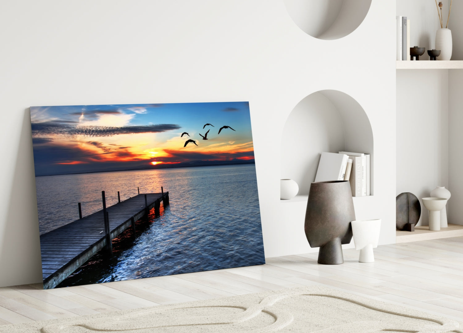 Dock Glass Wall Art