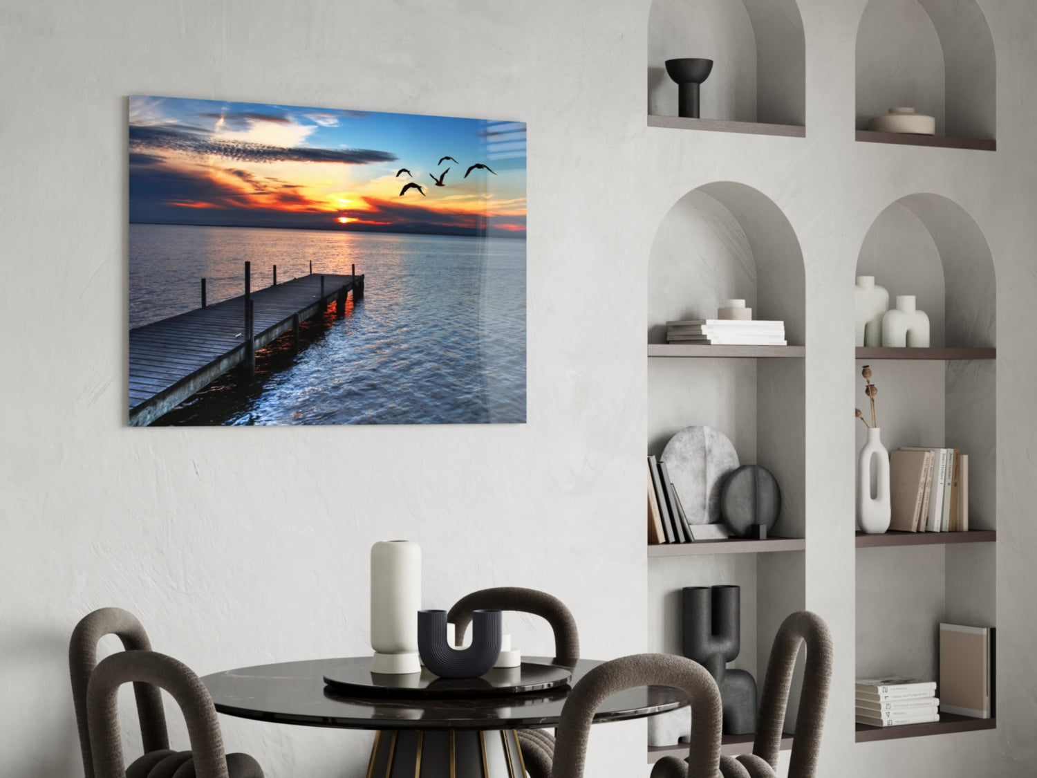 Dock Glass Wall Art