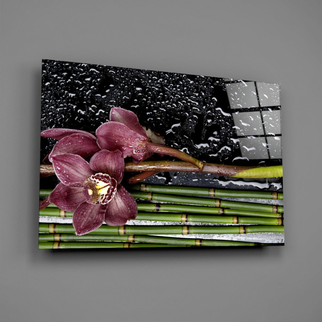 Spa Glass Wall Art