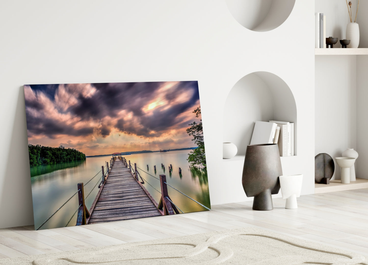 Dock Glass Wall Art