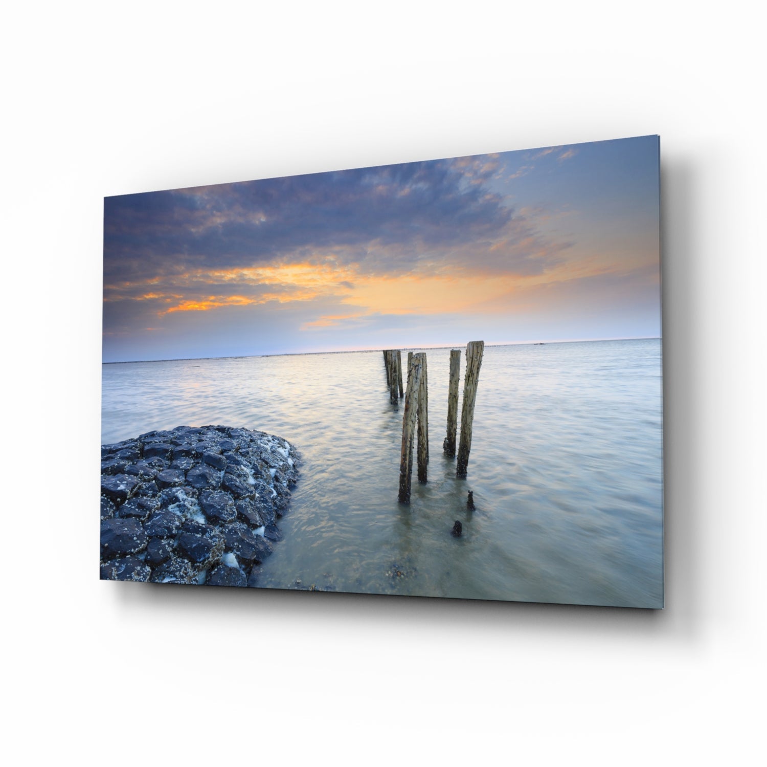 Sunset Glass Wall Art