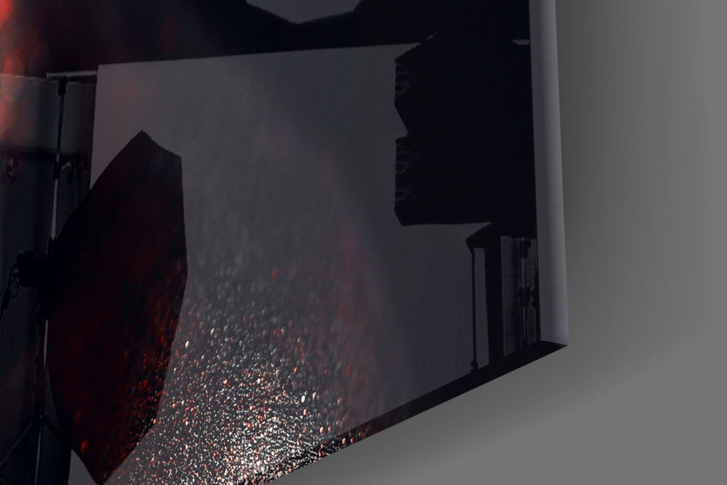 Woman Glass Wall Art
