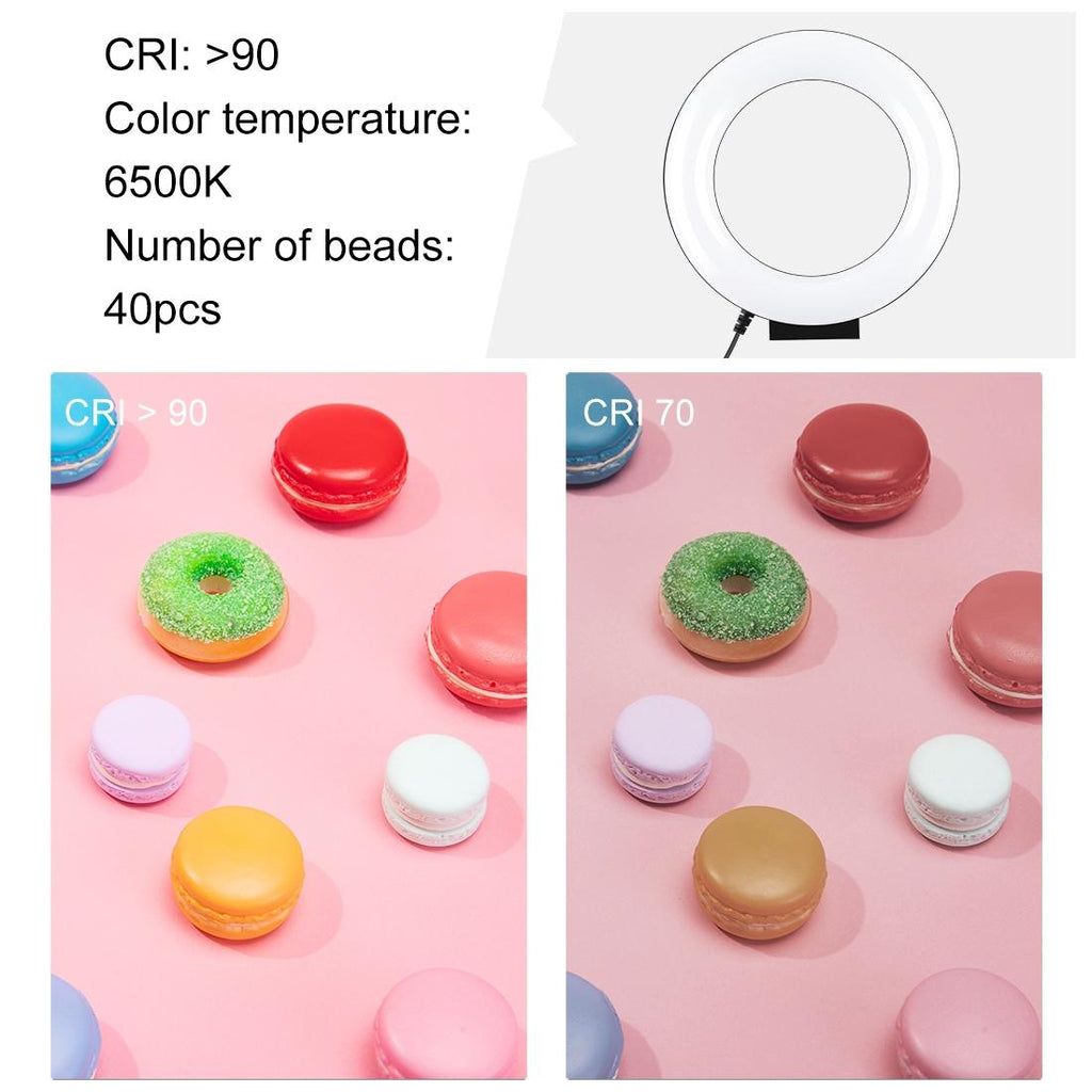 NNEIDS Curved Usb Led Ring Light For Selfie Beauty And Vlogging