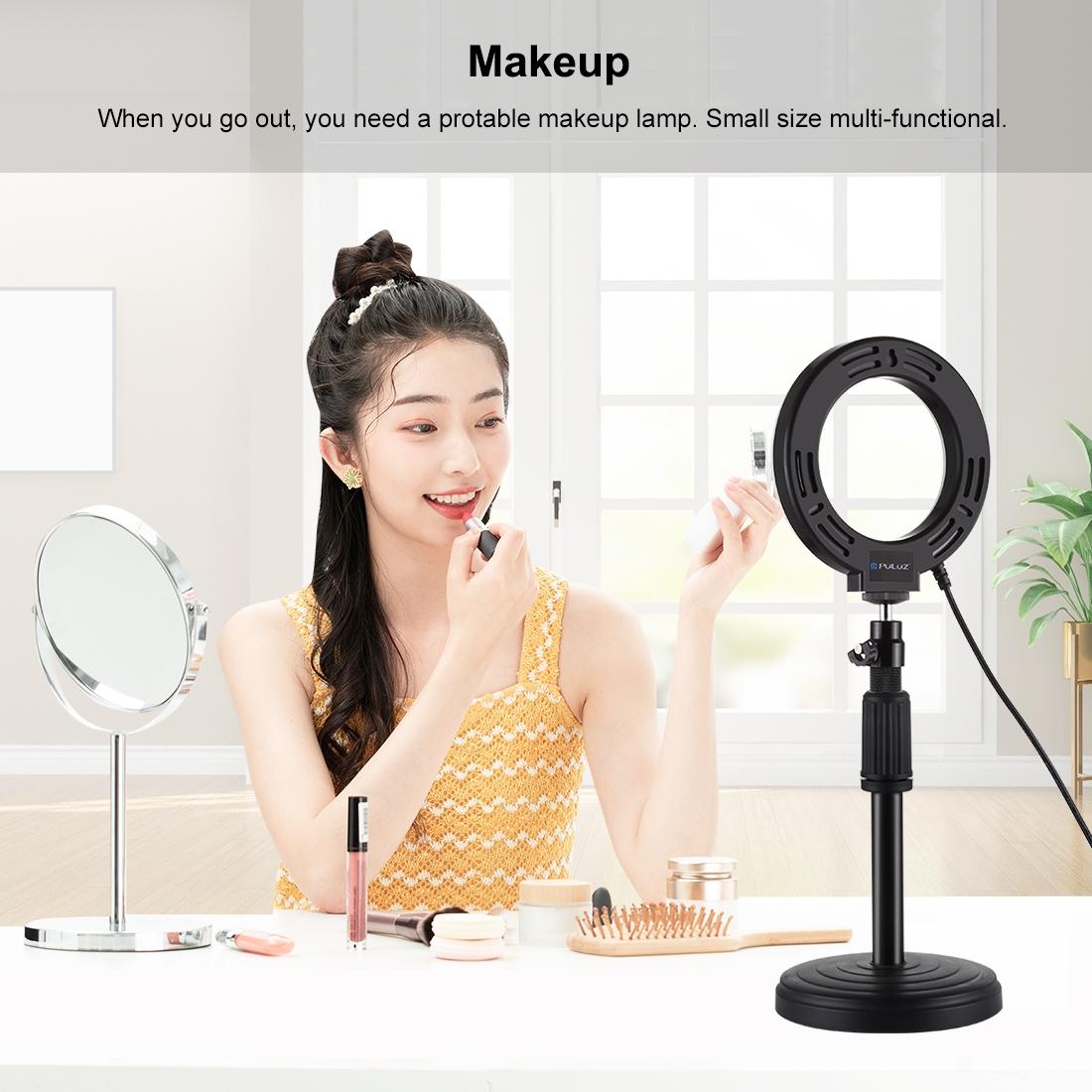 NNEIDS Curved Usb Led Ring Light For Selfie Beauty And Vlogging