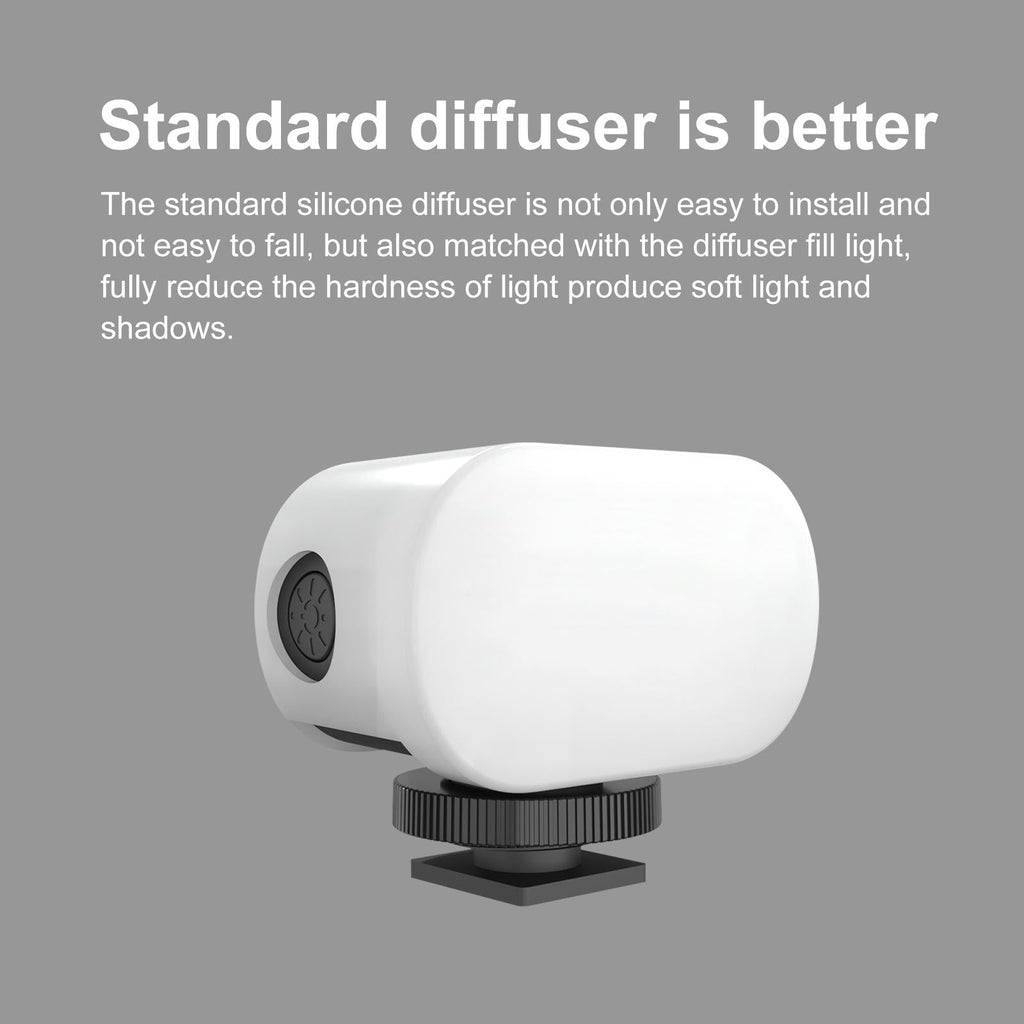 NNEIDS Switchable 6-Colour Led Beauty Fill Light For Live Broadcast And Photography