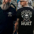 Personalized 1965-1980 "I Can't Fix Stupid" Gen X T-Shirt – Custom Birth Year Shirt