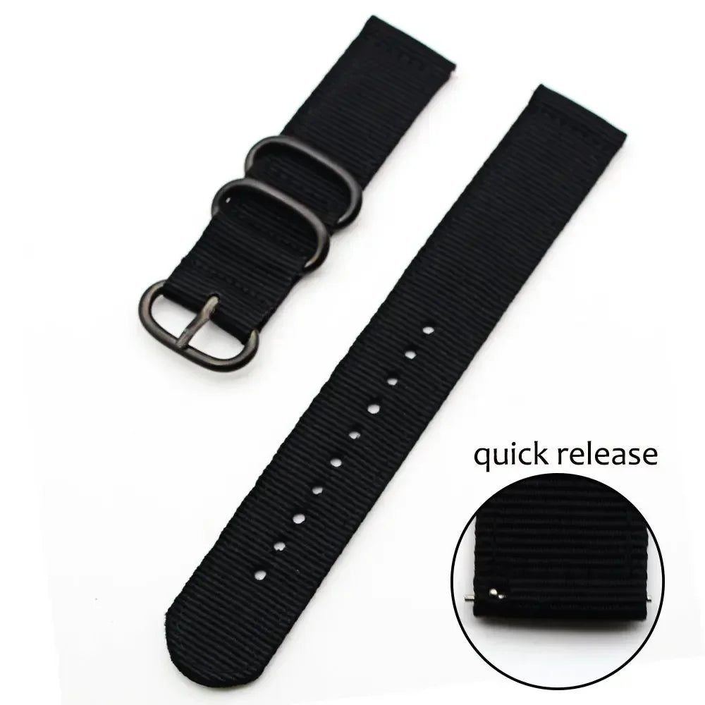 Amazfit Nylon Watch Bands - Sport Strap, Durable Fabric Band, Universal Fit