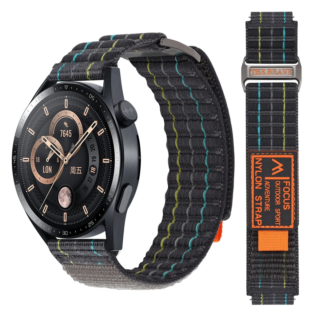 Motorola Moto Nylon Trail Loop Band Sport Smartwatch Strap Men Women