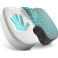 Ergonomic Memory Foam Office Cushion - Hemorrhoid & Chair Support for Long Sitting