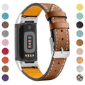 Fitbit Charge 5 6 Leather Strap - Stylish and Comfortable
