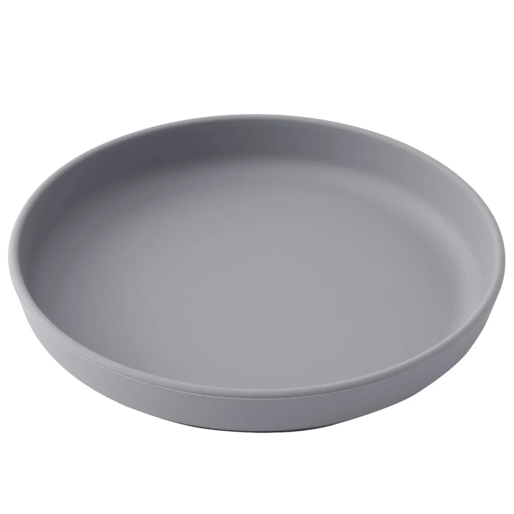 Color Kids Food Grade Silicone Baby Plate Anti-Slip Sucker Bowl