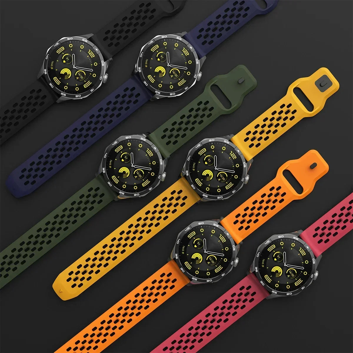 Polar Silicone Replacement Strap for Polar Smartwatch Universal Bands