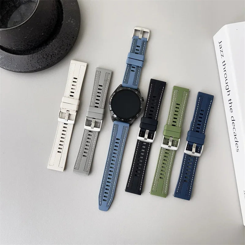 Polar Watch Band Nylon Silicone Strap Replacement Unisex