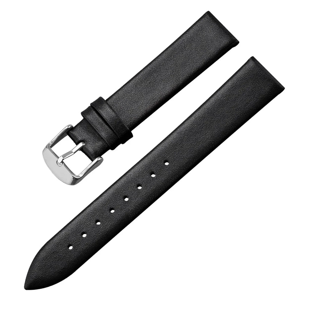 Amazfit Leather Band for Smartwatch Calf Leather with Silver Buckle