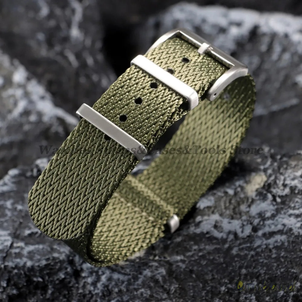 OnePlus Smartwatch Nylon Military Style Band Premium Fabric Watch Strap
