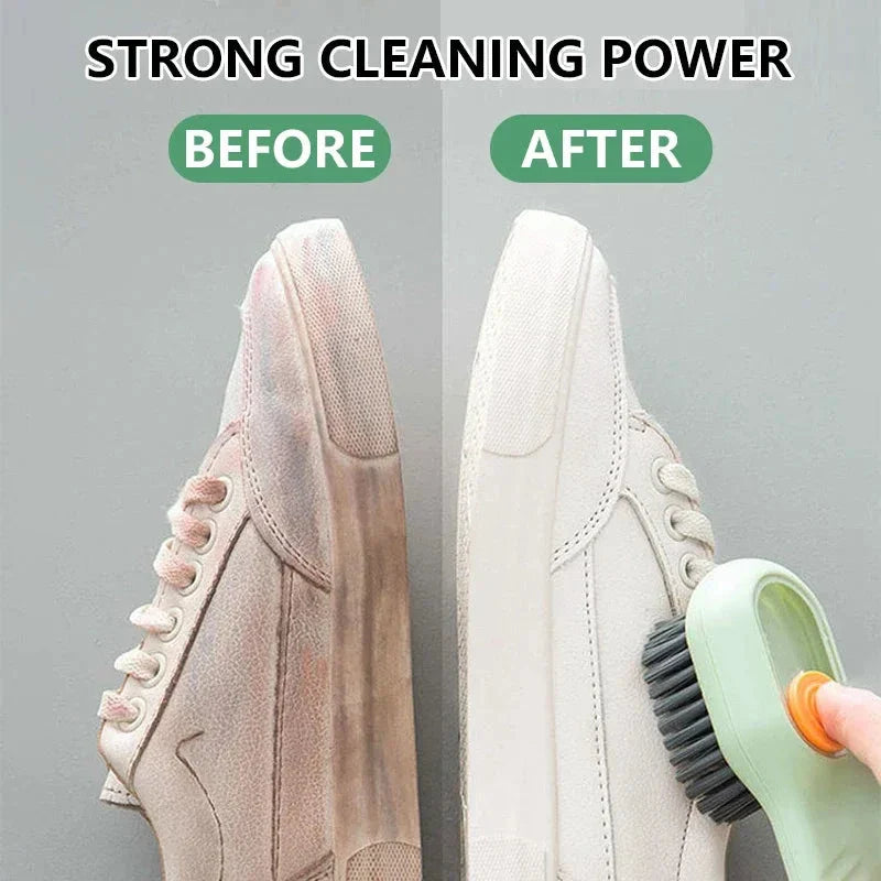 Shoe Washing Machine Bag with Brush Set – Durable Laundry Cleaner (1–4PCS)