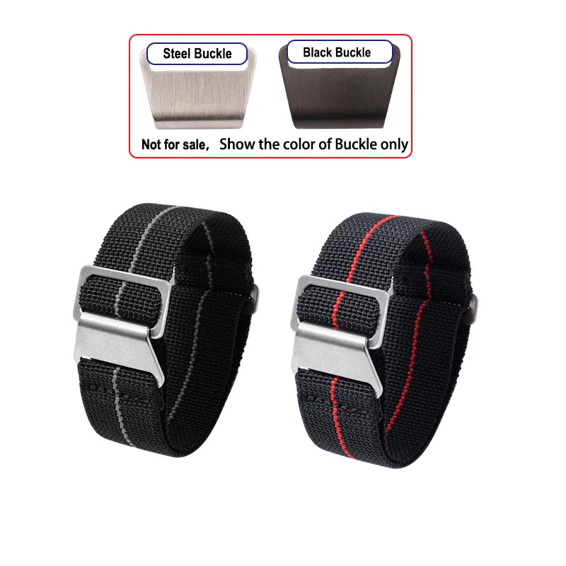 OnePlus Smartwatch Bands Nylon Elastic Parachute Fabric Watch Strap