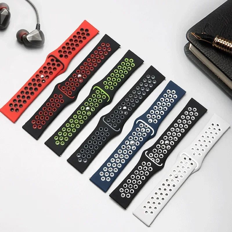 Amazfit Silicone Watch Band Replacement for Smartwatch - Flexible Strap