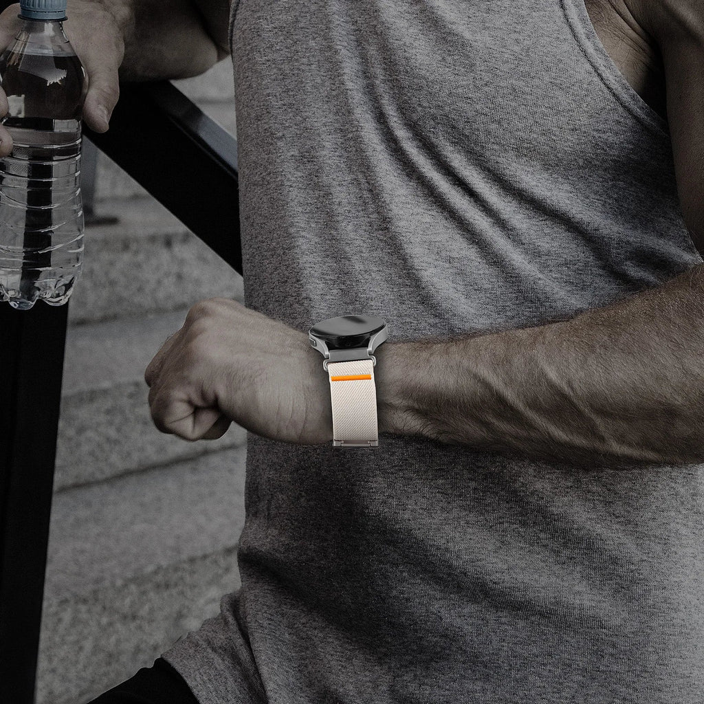 Polar Bands Nylon Fabric Strap For Smartwatch Breathable Comfort