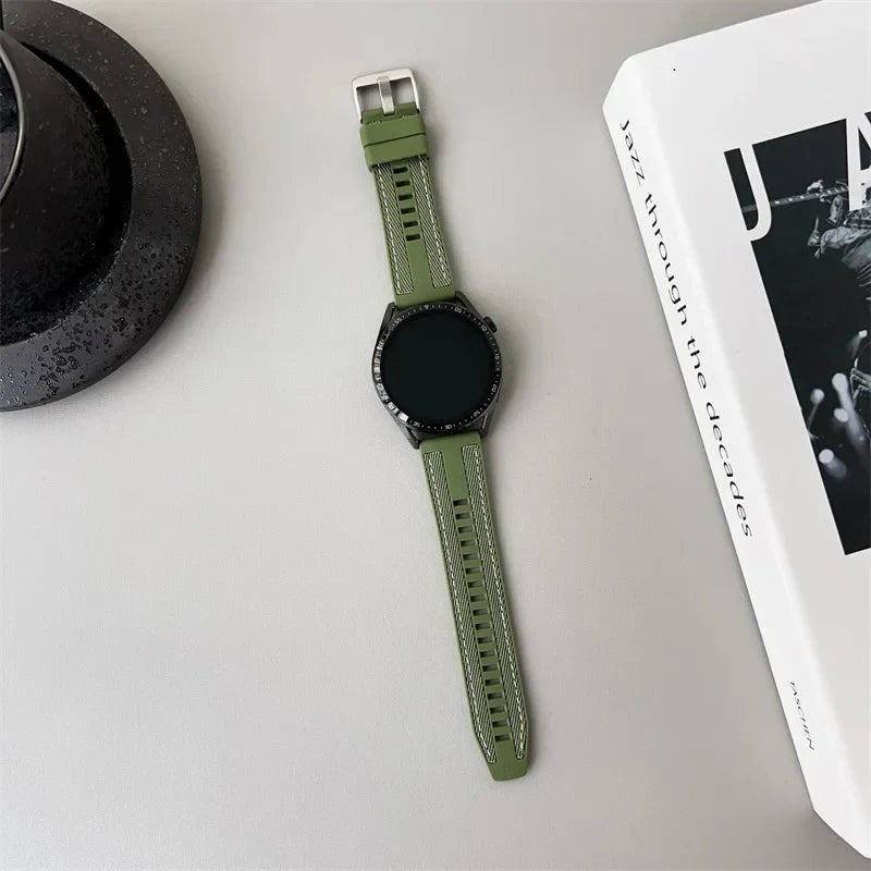 OnePlus Smartwatch Silicone Watch Band Breathable Sport Strap Replacement