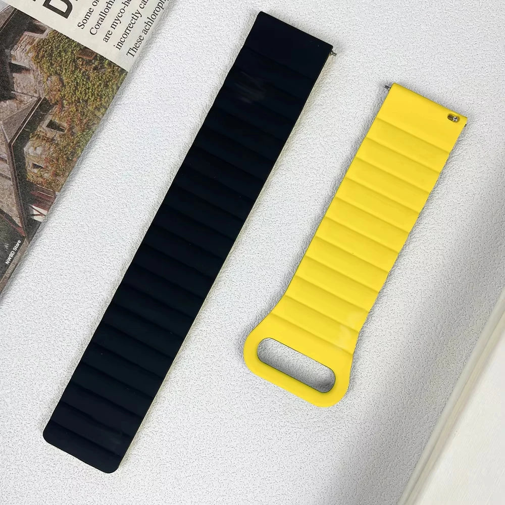 Amazfit Magnetic Silicone Band Replacement for Smartwatches
