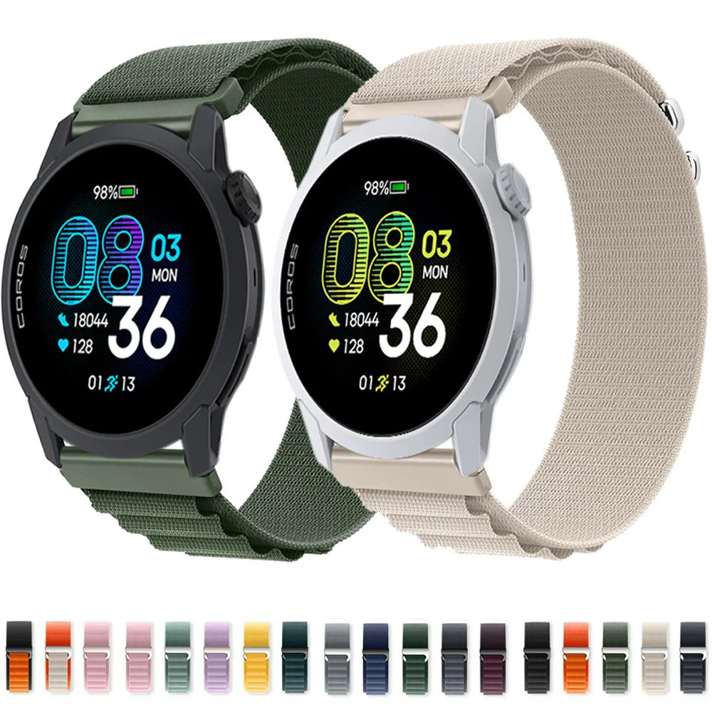 Polar Nylon Watch Band for Smartwatch - Comfortable Strap