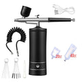 Portable Airbrush Nail Kit with Compressor - For Nails, Cake, and Crafts